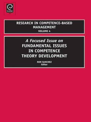 cover image of Research in Competence-based Management, Volume 4